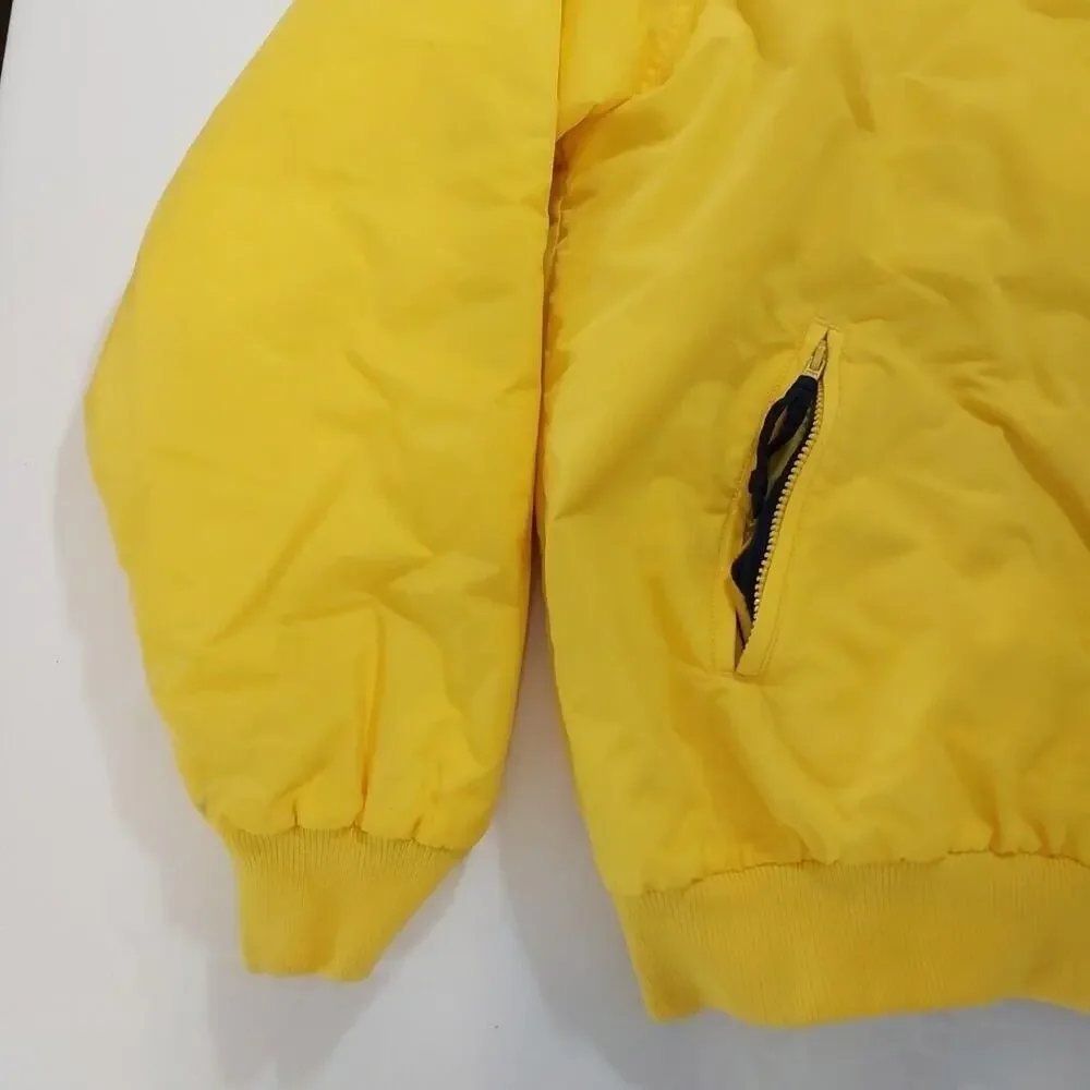 Vintage Matco Tools‎ Racing Yellow Multicolor Sports Jacket Coat Size Men 2XL